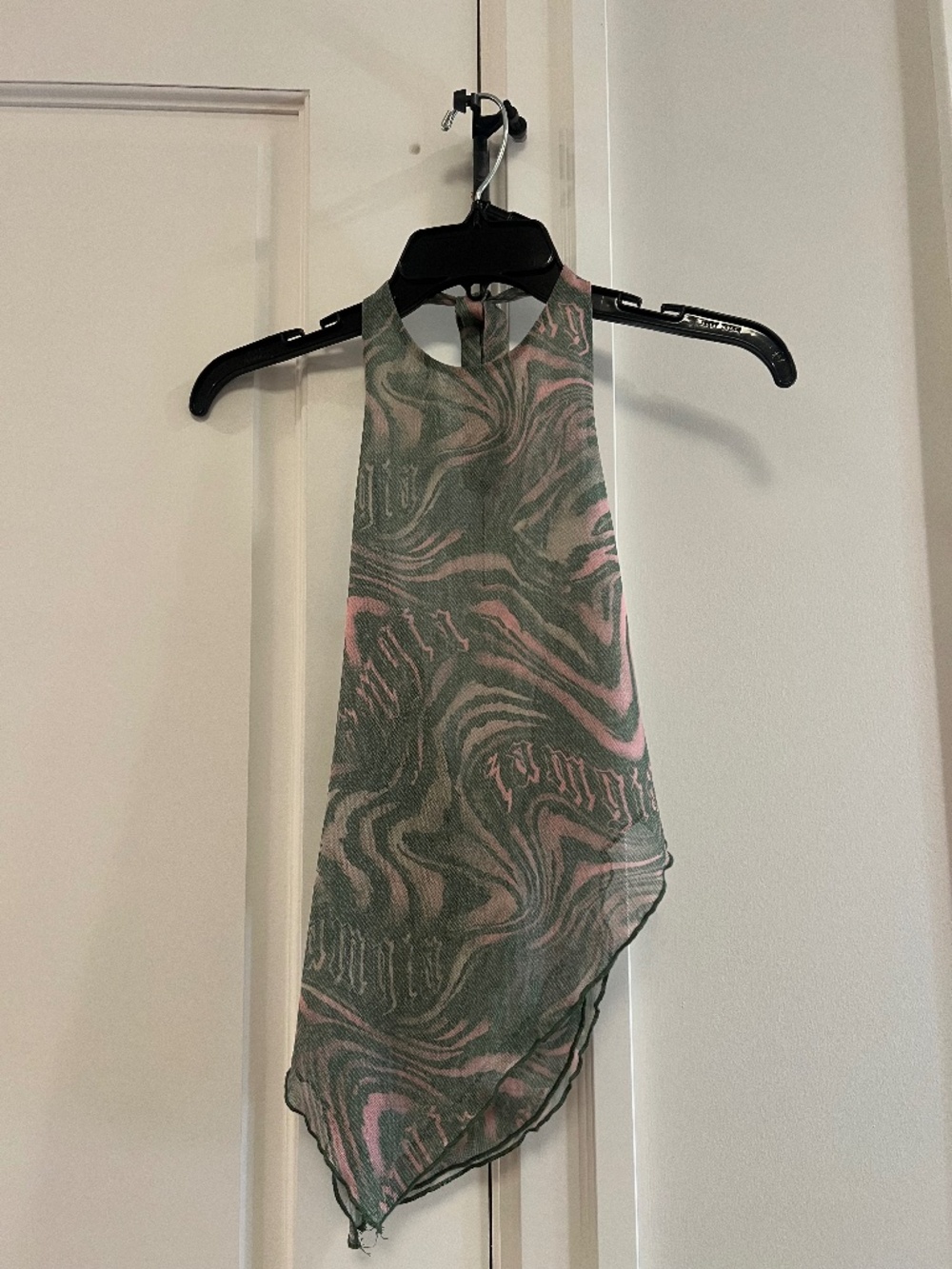 I AM GIA Asymmetrical Halter Neck